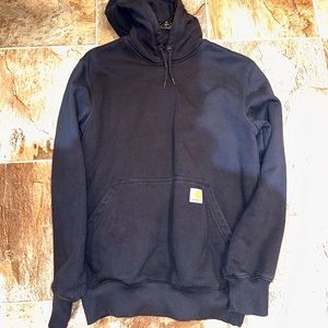Carhartt Men's Heavyweight Hoodie Navy small